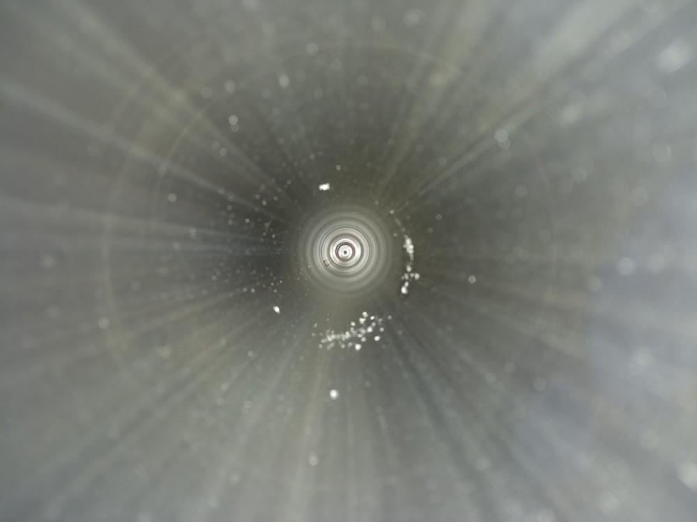 Cool pic of the inside of the main tube